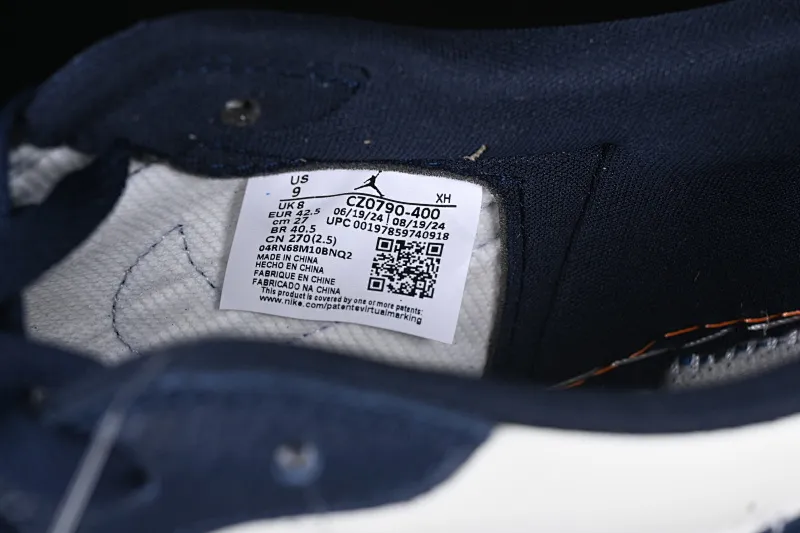 All categories Air Jordan Jordan series basketball shoes Air Jordan 1 Low Air Jordan 1 Low OG "Obsidian" AJ1 Joe 1 Obsidian low-top cultural basketball shoes CZ0790-400